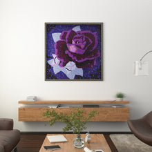 Load image into Gallery viewer, Flower 30x30cm(canvas) full crystal drill diamond painting
