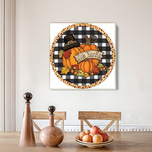 Load image into Gallery viewer, Pumpkin 30x30cm(canvas) full round drill diamond painting
