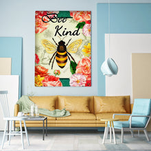 Load image into Gallery viewer, Bee 30x40cm(canvas) full round drill diamond painting
