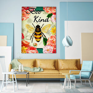 Bee 30x40cm(canvas) full round drill diamond painting