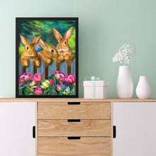 Load image into Gallery viewer, Rabbit 30x40cm(canvas) full round drill diamond painting
