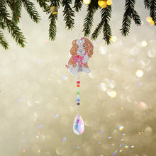 Load image into Gallery viewer, Diamond Drill Rainbow Collection Hang Crystal Prisms Wind Chime (Puppy)
