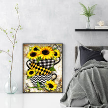 Load image into Gallery viewer, Sunflower 30x40cm(canvas) full round drill diamond painting
