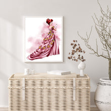 Load image into Gallery viewer, Princess Dress 40x50cm(canvas) full round drill diamond painting
