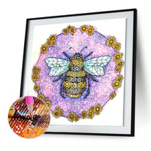 Load image into Gallery viewer, Bee 30x30cm(canvas) full crystal drill diamond painting
