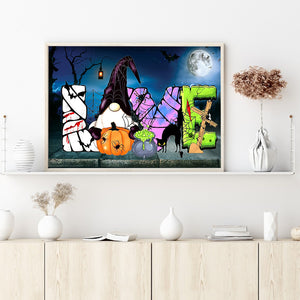 Halloween Goblin 50x35cm(canvas) full round drill diamond painting