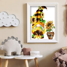 Load image into Gallery viewer, Sunflower Goblin 30x40cm(canvas) full round drill diamond painting
