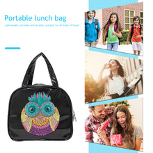 Load image into Gallery viewer, Diamond Painting Point Drill Lunch Bag Mosaic Storage Container (JHB1003)
