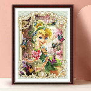 Fairy Princess 30x40cm(canvas) full round drill diamond painting