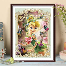 Load image into Gallery viewer, Fairy Princess 30x40cm(canvas) full round drill diamond painting
