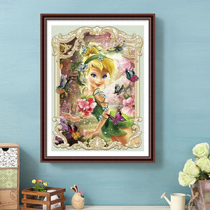 Fairy Princess 30x40cm(canvas) full round drill diamond painting