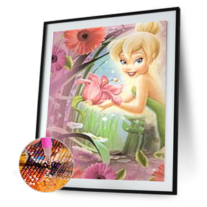 Fairy Princess 30x40cm(canvas) full round drill diamond painting