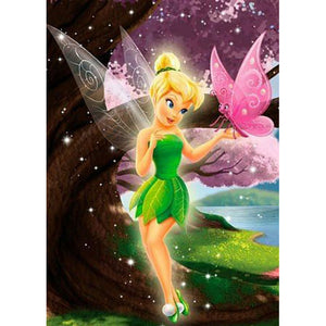 Fairy Princess 30x40cm(canvas) full round drill diamond painting