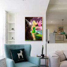 Load image into Gallery viewer, Fairy Princess 30x40cm(canvas) full round drill diamond painting
