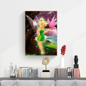 Fairy Princess 30x40cm(canvas) full round drill diamond painting