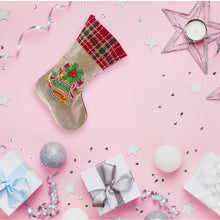 Load image into Gallery viewer, DIY 5D Diamond Painting Xmas Rhinestone Sock Art Embroidery Mosaic Gift Bag
