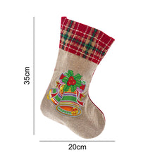 Load image into Gallery viewer, DIY 5D Diamond Painting Xmas Rhinestone Sock Art Embroidery Mosaic Gift Bag
