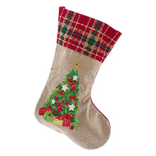 Load image into Gallery viewer, DIY 5D Diamond Painting Xmas Rhinestone Sock Art Embroidery Mosaic Gift Bag
