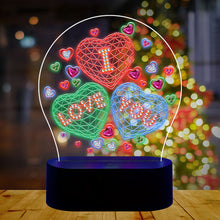 Load image into Gallery viewer, DIY Mosaic 3D Changeable Light Special Shape Diamond Painting Kit (3DDP05)
