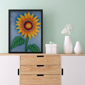 Sunflower 30x40cm(canvas) full crystal drill diamond painting