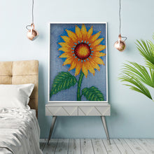 Load image into Gallery viewer, Sunflower 30x40cm(canvas) full crystal drill diamond painting
