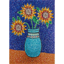 Load image into Gallery viewer, Sunflower 30x40cm(canvas) full crystal drill diamond painting
