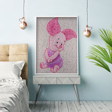 Load image into Gallery viewer, Cartoon Piggy 30x40cm(canvas) full crystal drill diamond painting
