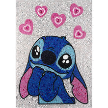 Load image into Gallery viewer, Cartoon Stitch 30x40cm(canvas) full crystal drill diamond painting
