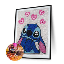 Load image into Gallery viewer, Cartoon Stitch 30x40cm(canvas) full crystal drill diamond painting
