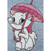 Load image into Gallery viewer, Cartoon Cat 30x40cm(canvas) full crystal drill diamond painting
