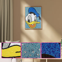 Load image into Gallery viewer, Cartoon Duck 30x40cm(canvas) full crystal drill diamond painting
