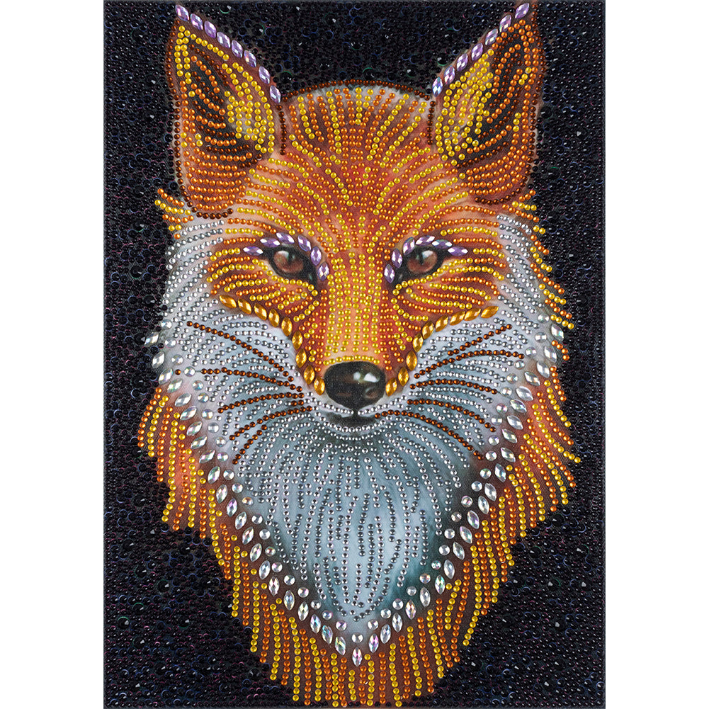 Fox 30x40cm(canvas) full crystal drill diamond painting