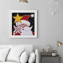 Load image into Gallery viewer, Santa Claus 30x30cm(canvas) full crystal drill diamond painting
