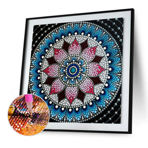 Mandala 30x30cm(canvas) full crystal drill diamond painting