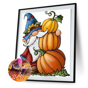 Pumpkin Goblin 30x40cm(canvas) full round drill diamond painting