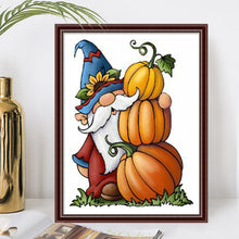 Load image into Gallery viewer, Pumpkin Goblin 30x40cm(canvas) full round drill diamond painting
