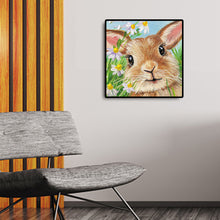 Load image into Gallery viewer, Rabbit 30x30cm(canvas) full round drill diamond painting
