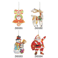Load image into Gallery viewer, Diamond Painting DIY Christmas Lamp Special Shape Drill Mosaic Night Light
