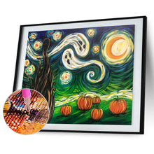 Load image into Gallery viewer, Halloween Night 40x30cm(canvas) full round drill diamond painting
