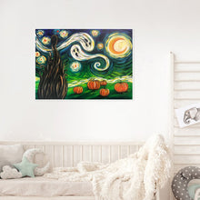 Load image into Gallery viewer, Halloween Night 40x30cm(canvas) full round drill diamond painting
