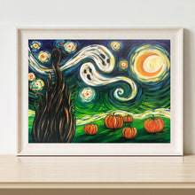 Load image into Gallery viewer, Halloween Night 40x30cm(canvas) full round drill diamond painting
