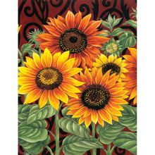 Load image into Gallery viewer, Sunflowers 30x40cm(canvas) full round drill diamond painting
