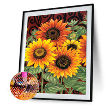 Load image into Gallery viewer, Sunflowers 30x40cm(canvas) full round drill diamond painting
