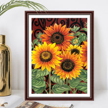 Load image into Gallery viewer, Sunflowers 30x40cm(canvas) full round drill diamond painting
