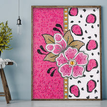 Load image into Gallery viewer, Pink Flower 30x40cm(canvas) full crystal drill diamond painting
