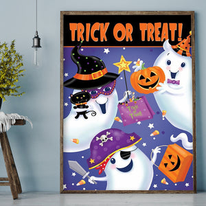 Halloween Night 30x40cm(canvas) full round drill diamond painting