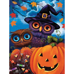 Halloween Night 30x40cm(canvas) full round drill diamond painting