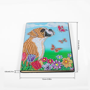 Special Shape Drill Notebook Diamond Painting Mosaic Sketchbook (WXB075)
