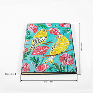 Special Shape Drill Notebook Diamond Painting Mosaic Sketchbook (WXB076)