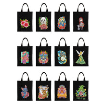 Load image into Gallery viewer, 5D DIY Diamond Painting Handbag Mosaic Rhinestone Embroidery Shopping Bag
